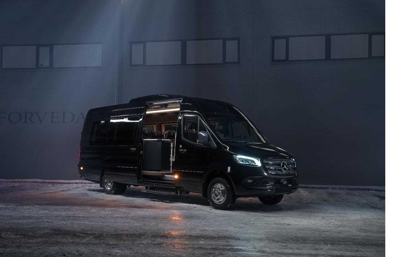Davos en Mercedes Sprinter