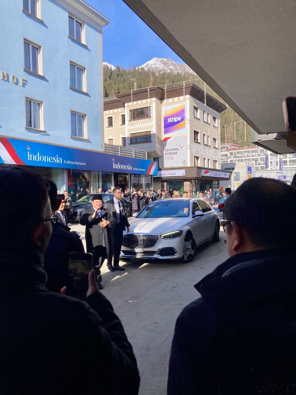Transport privé pour le Forum de Davos